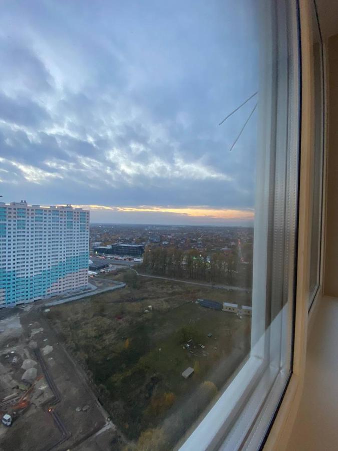 Замечательная Евродвушка Район Теремков 209 Kiev Esterno foto